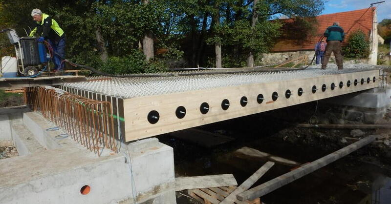 Pardubický kraj letos zahájí projektování unikátního „dřevobetonového“ mostu v Dolní Čermné