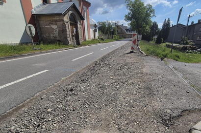 Na Dolní Moravě se připravuje další etapa oprav, objízdná trasa vyřešena