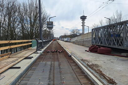 Rekonstrukce Wonkova mostu jde do finiše, hotovo bude v červenci