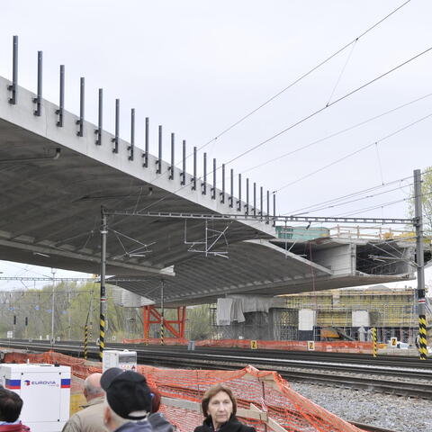 Silničáři ukázali svým předchůdcům zajímavé stavby