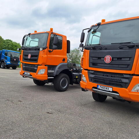 Polygon a výrobní závod automobilky Tatra Trucks v Kopřivnici