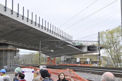 Silničáři ukázali svým předchůdcům zajímavé stavby