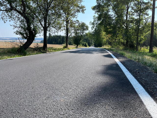 Silnice mezi Vendolím a Hradcem nad Svitavou je po opravě znovu průjezdná