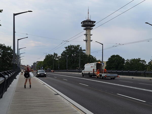 Wonkův most se v neděli otevřel v plném rozsahu, budou probíhat dokončovací práce