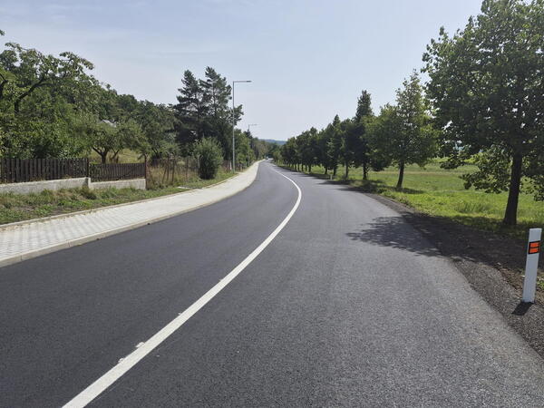 Oprava silnice mezi Žamberkem a Lukavicí je kompletně hotová