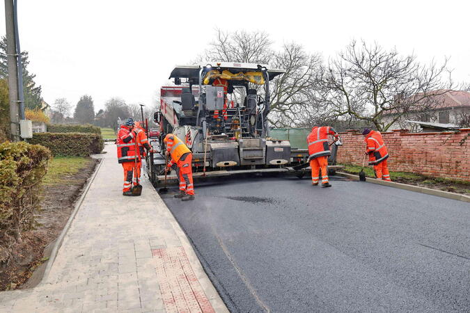 V Mikulovicích se opět jezdí. Silnice je opravená