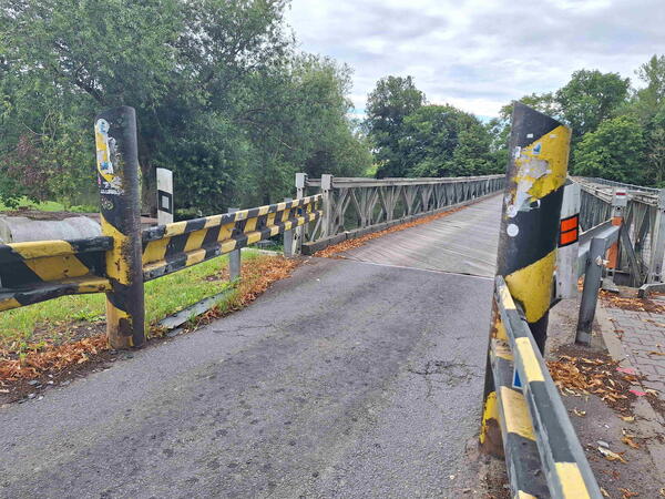 Bailey bridge v Kuněticích je chráněný. Silničáři hledají cestu, jak ho opravit