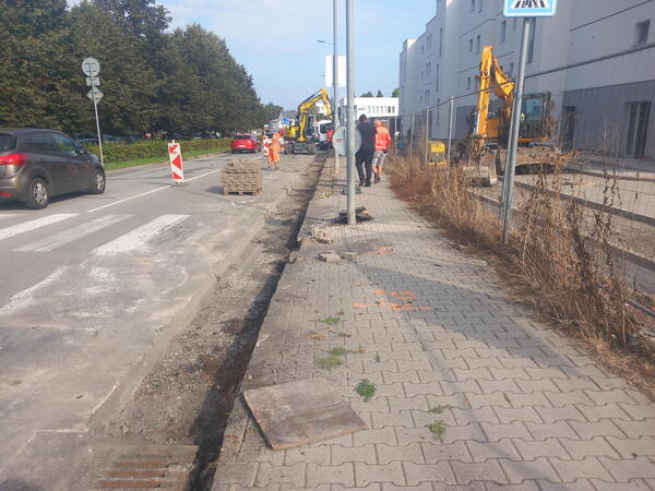 Začala oprava silnice II/310 v Žamberku. Práce jsou rozdělené do dvou úseků