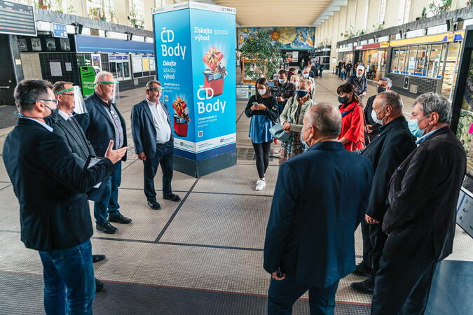 Výstava Dopravní uzel Pardubice je opět k vidění na vlakovém nádraží v Pardubicích