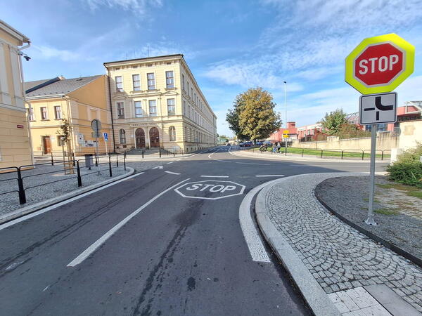 Poslední etapa opravy Lanškrounské ulice v Moravské Třebové je u konce. Řeší se budoucnost Olomoucké ulice