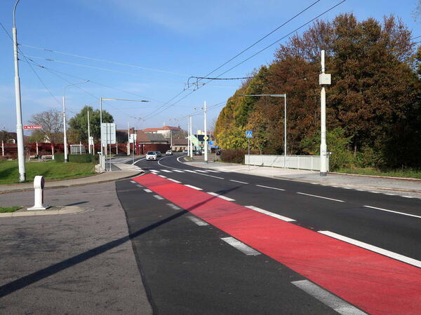 Rekonstrukce silnice Lázně Bohdaneč